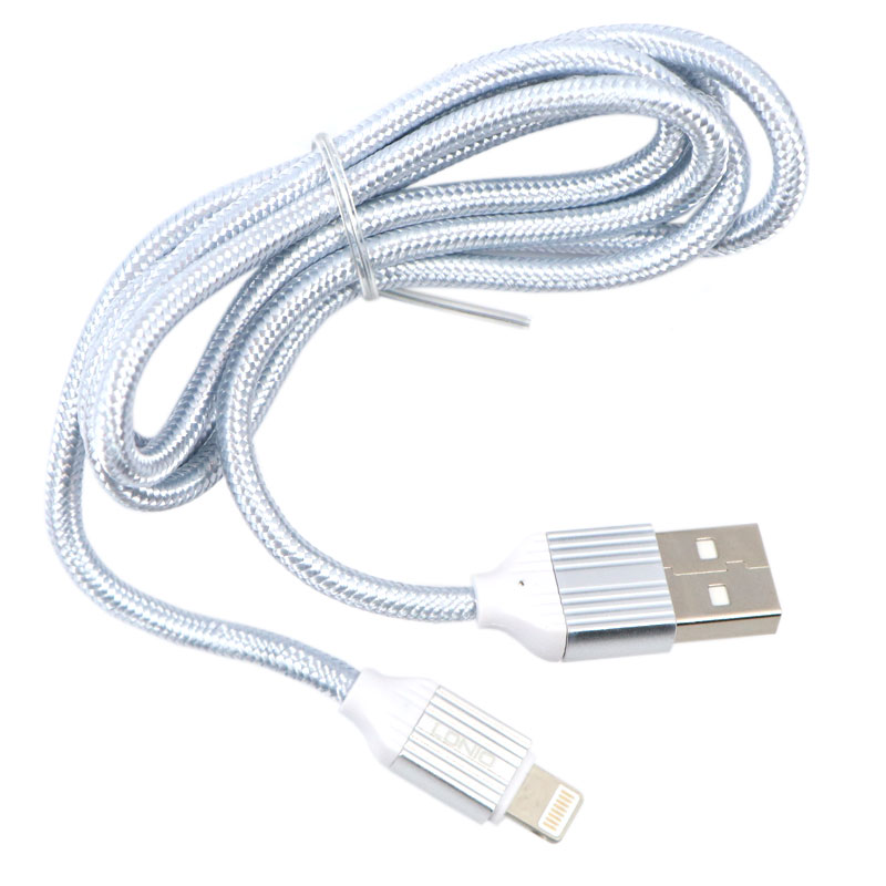 شارژر فندکی فست شارژ LDNIO C703Q 3.6A + کابل آیفونی