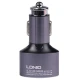 شارژر فندکی فست شارژ LDNIO C703Q 3.6A + کابل آیفونی