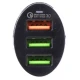 شارژر فندکی فست شارژ LDNIO C703Q 3.6A + کابل آیفونی