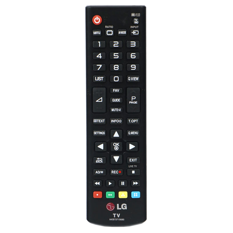 کنترل تلویزیون ال جی LG 680 کوتاه