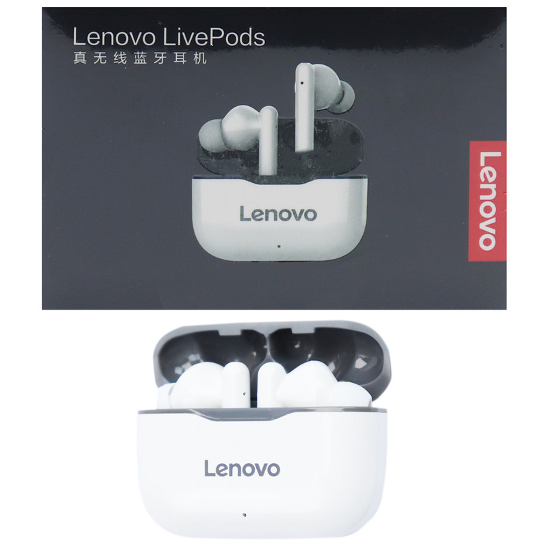 هدست بلوتوث دو گوشی Lenovo Live Pods LP1