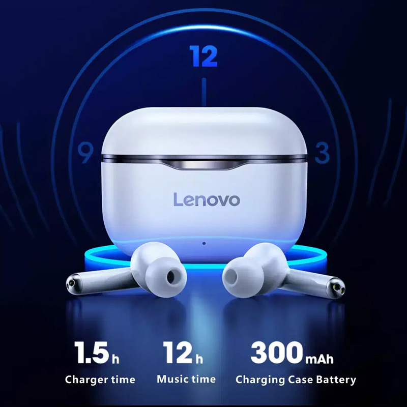 هدست بلوتوث دو گوشی Lenovo Live Pods LP1