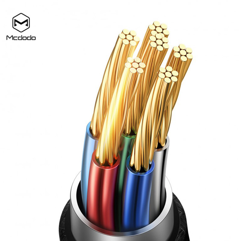 کابل تایپ سی فست شارژ Mcdodo CA-6190 6A QC4.0 100W 1m