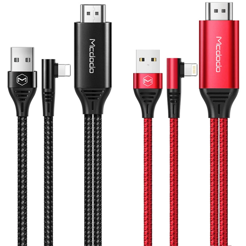 کابل Mcdodo CA-6400 Lightning to HDMI 4K 2m