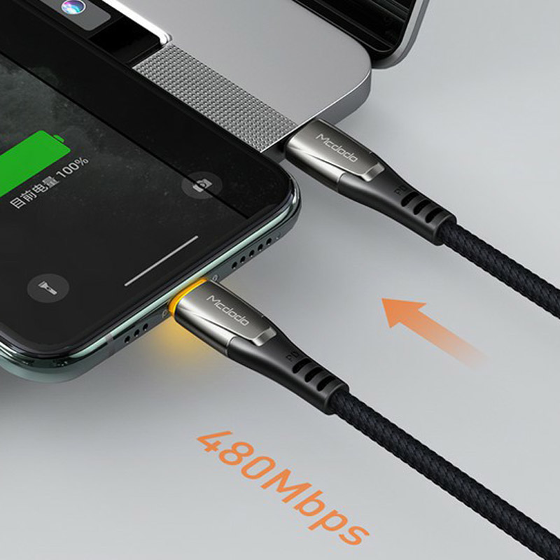 کابل Mcdodo CA-7650 Type-C to Lightning 1.2m