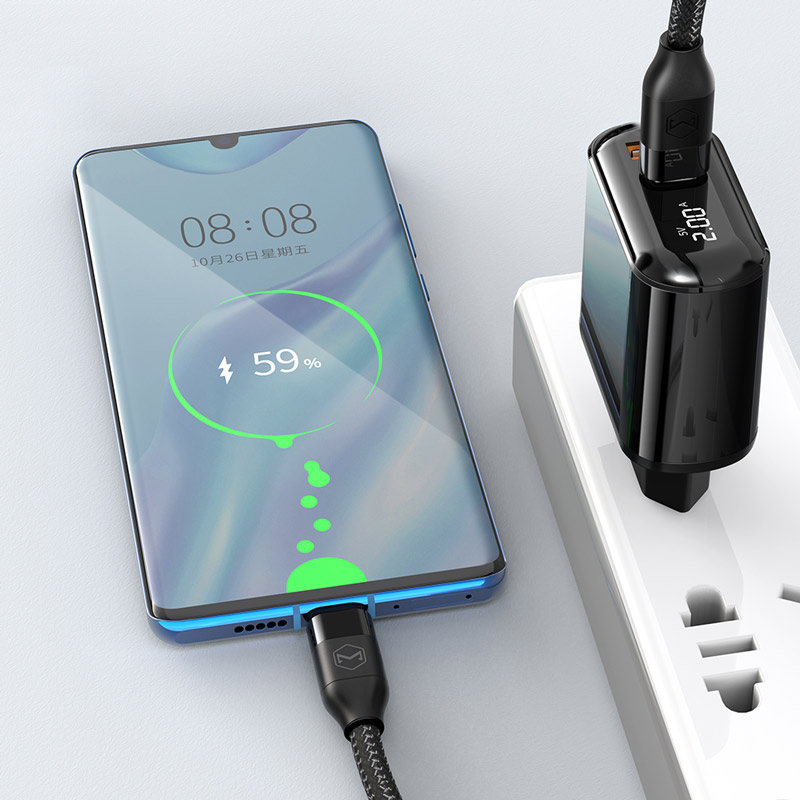کلگی فست شارژ Mcdodo CH-7170 2Port 3A QC3 PD 18W