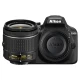 دوربین دیجیتال Nikon D3400 + لنز 18-55 میلی متر AF F/3.5 VR