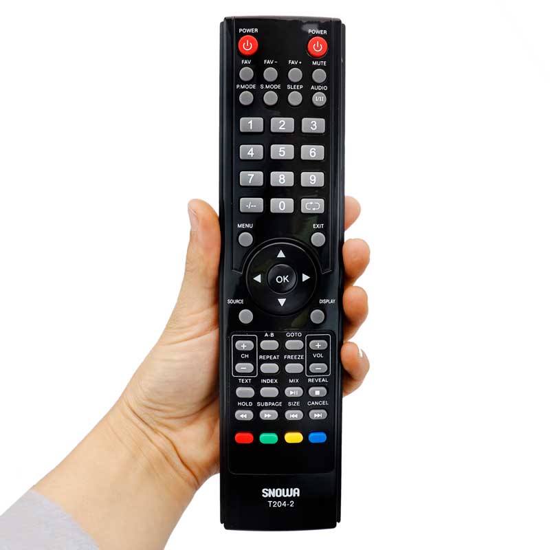 کنترل تلویزیون اسنوا SNOWA T204-2