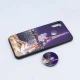 قاب طرحدار + پاپ سوکت Samsung A11 کد2 سری B
