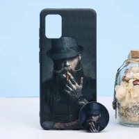 قاب طرحدار + پاپ سوکت Samsung A31 کد9 سری B