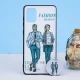 قاب طرحدار + پاپ سوکت Samsung A71 کد6 سری B