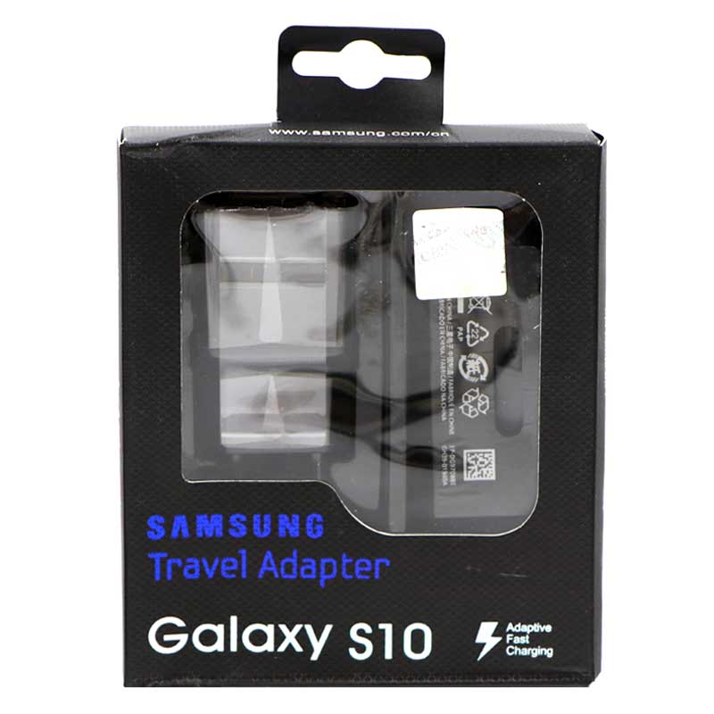 شارژر دیواری Samsung S10 پکدار + کابل Type-C