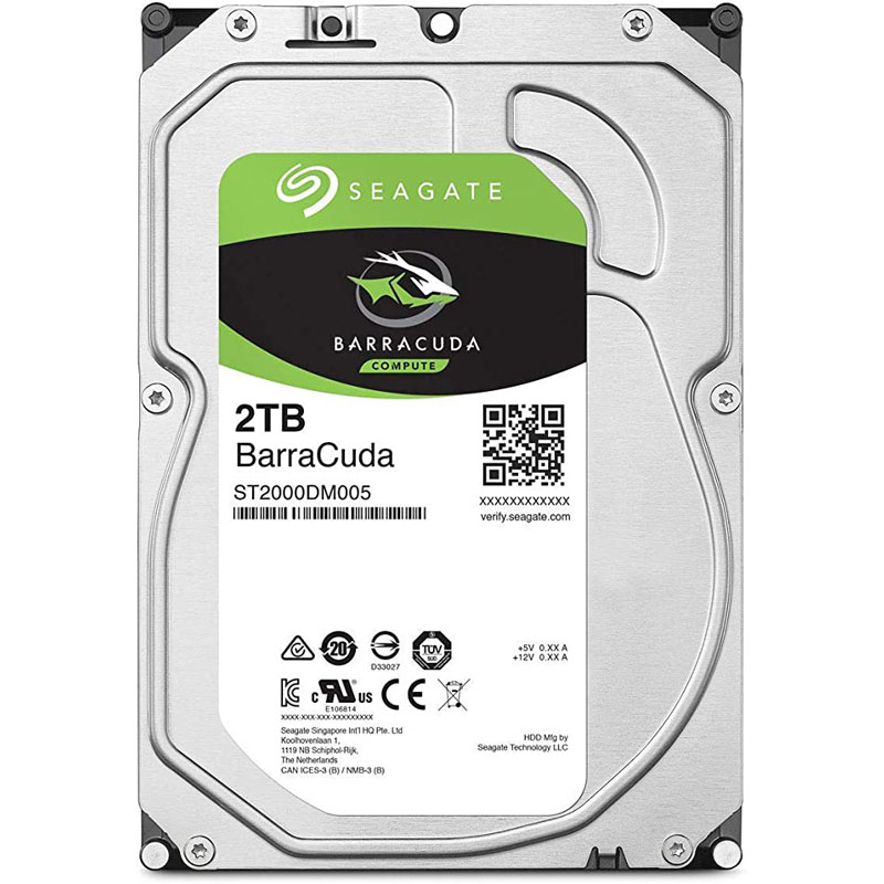 هارد اینترنال سیگیت Seagate BarraCuda ST2000DM005 2TB