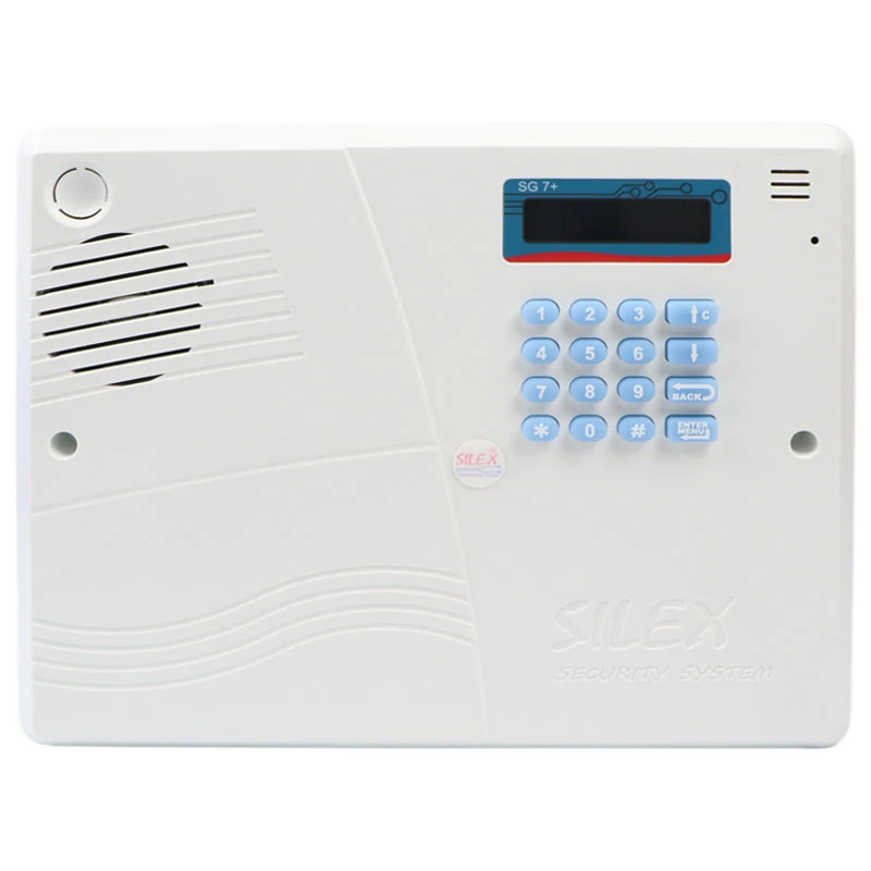 دزدگیر اماکن سیم کارتی و تلفن ثابت سایلکس Silex SG7+ 705s
