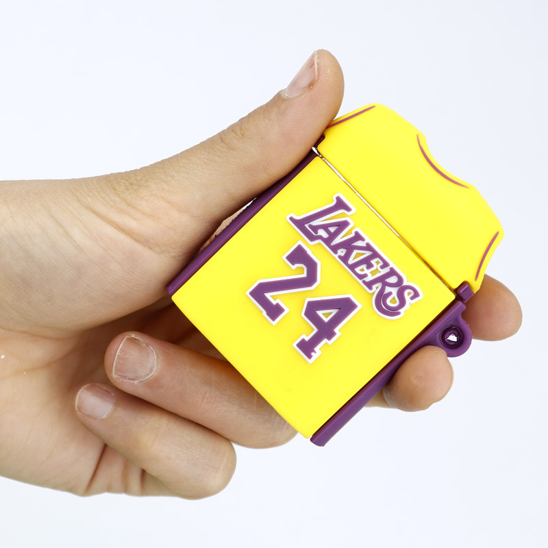 محافظ ایرپاد سیلیکونی عروسکی Lakers24 زرد