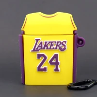 محافظ ایرپاد سیلیکونی عروسکی Lakers24 زرد
