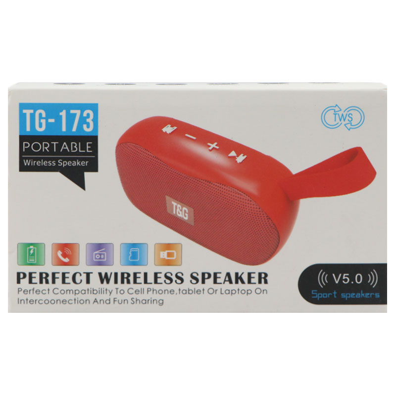 اسپیکر بلوتوثی رم و فلش خور T&G TG-173