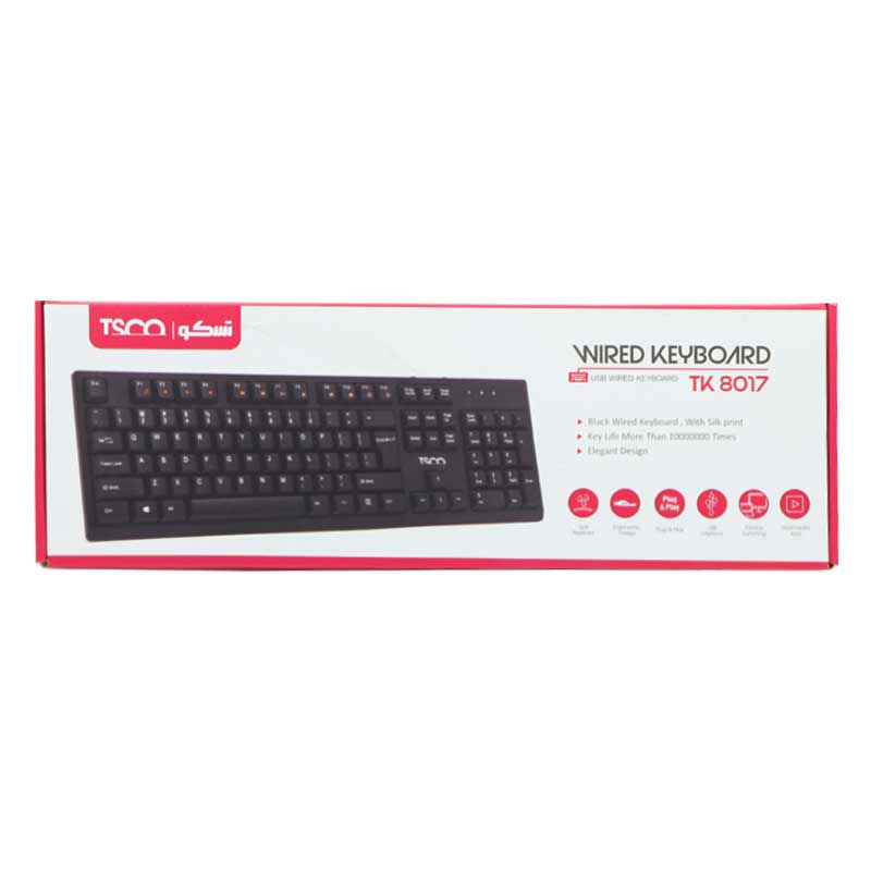 کیبورد تسکو TSCO TK 8017
