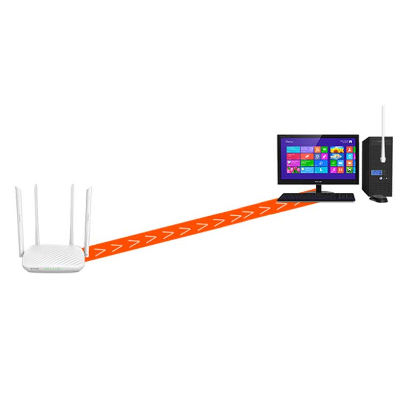 کارت شبکه آنتن دار بی سیم Tenda U2 150Mbps