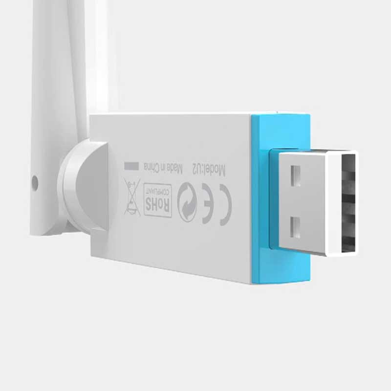 کارت شبکه آنتن دار بی سیم Tenda U2 150Mbps