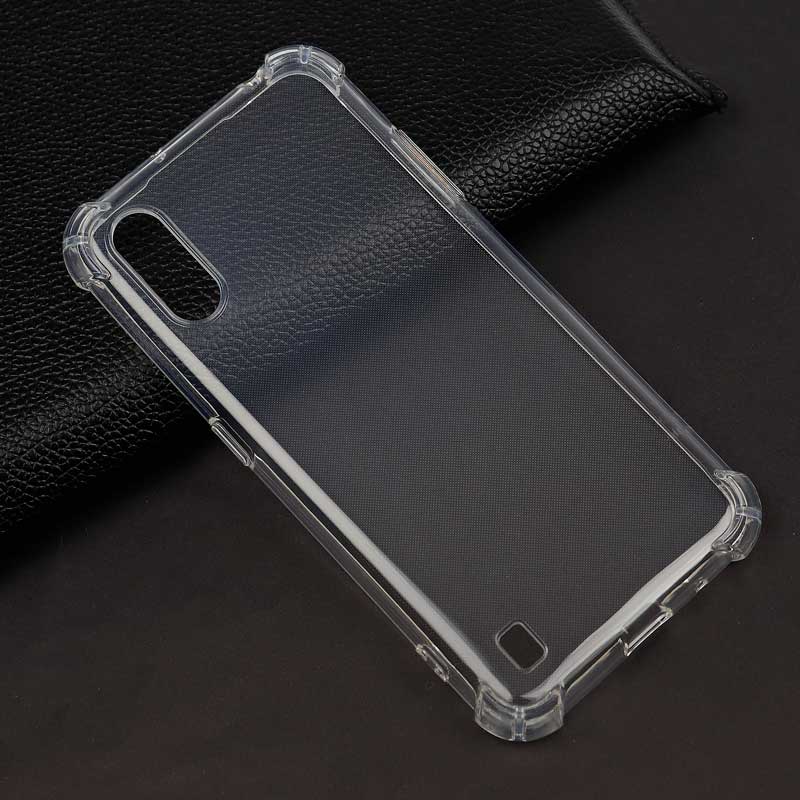 قاب ژله ای ضربه گیر بی رنگ Samsung A01