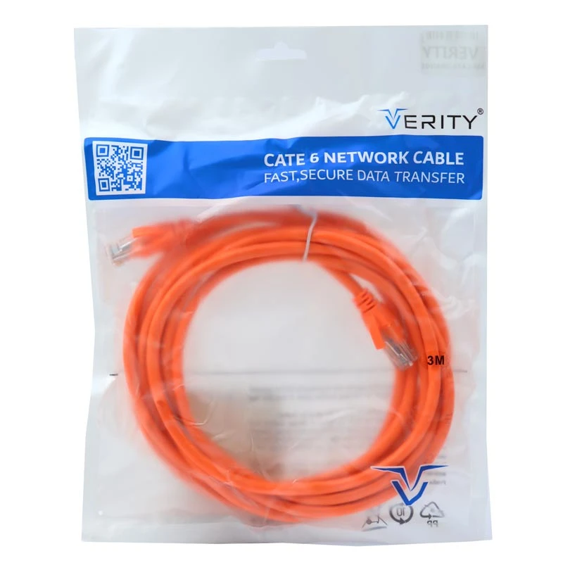 کابل شبکه Verity Cat6 3m