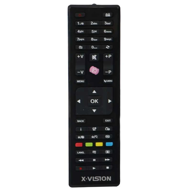 کنترل تلویزیون ایکس ویژن X.Vision دکمه بنفش
