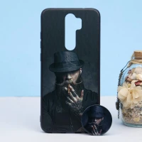 قاب طرحدار + پاپ سوکت Xiaomi Redmi Note 8 Pro کد9 سری B