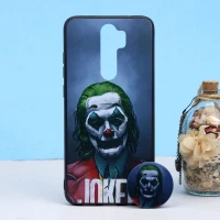 قاب طرحدار + پاپ سوکت Xiaomi Redmi Note 8 Pro کد8 سری B