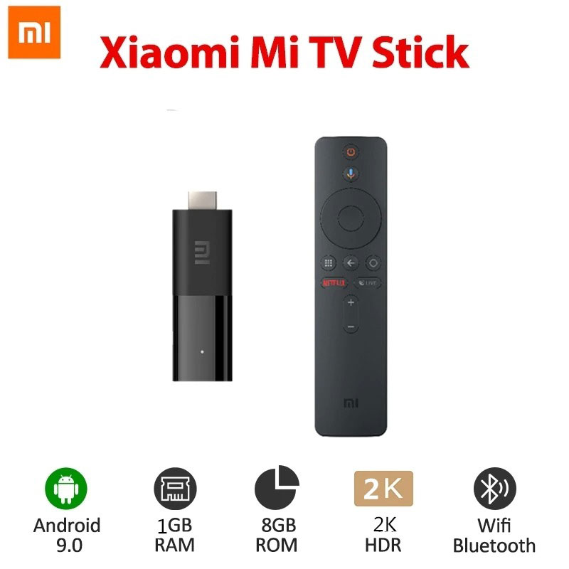 اندروید باکس Xiaomi TV Stick 4K MDZ-24-AA HDMI + ریموت کنترل