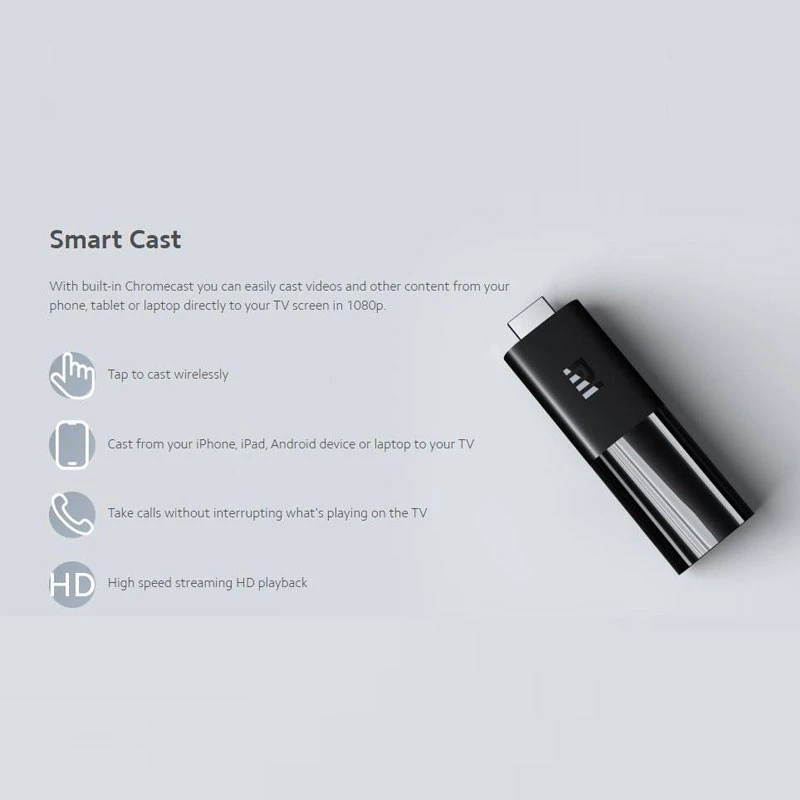 اندروید باکس Xiaomi TV Stick 4K MDZ-24-AA HDMI + ریموت کنترل
