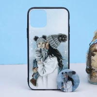 قاب طرحدار + پاپ سوکت iPhone 11 Pro کد5 سری B