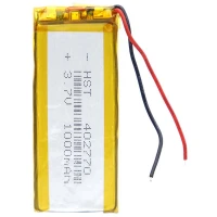 باتری لیتیوم 1000mAh 70*28*4mm 402770