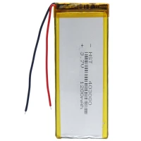 باتری لیتیوم 1200mAh 85*34*5mm 403080