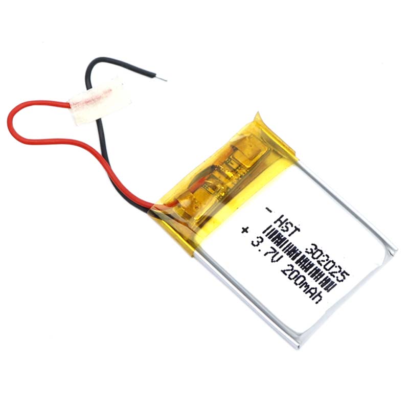 باتری لیتیوم 200mAh 26*19*2mm 302025