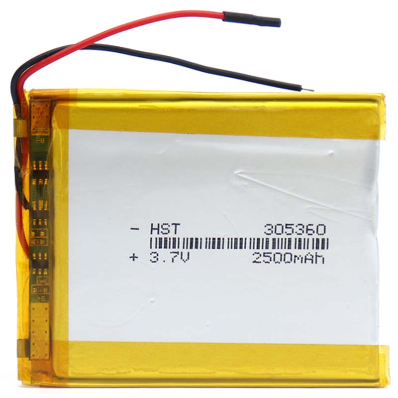 باتری لیتیوم 2500mAh 3*49*60mm 305360