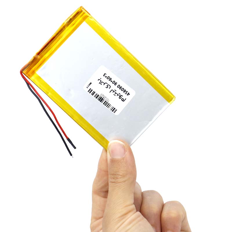 باتری لیتیوم 3000mAh 90*60*3mm 456090