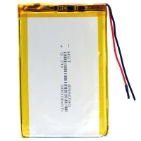 باتری لیتیوم 3000mAh 90*60*3mm 456090