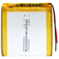 باتری لیتیوم 3000mAh 57*54*4mm 355767