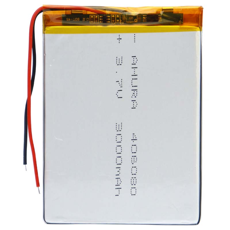 باتری لیتیوم 3000mAh 80*59*4mm 406080
