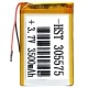 باتری لیتیوم 3500mAh 80*51*5mm 305575