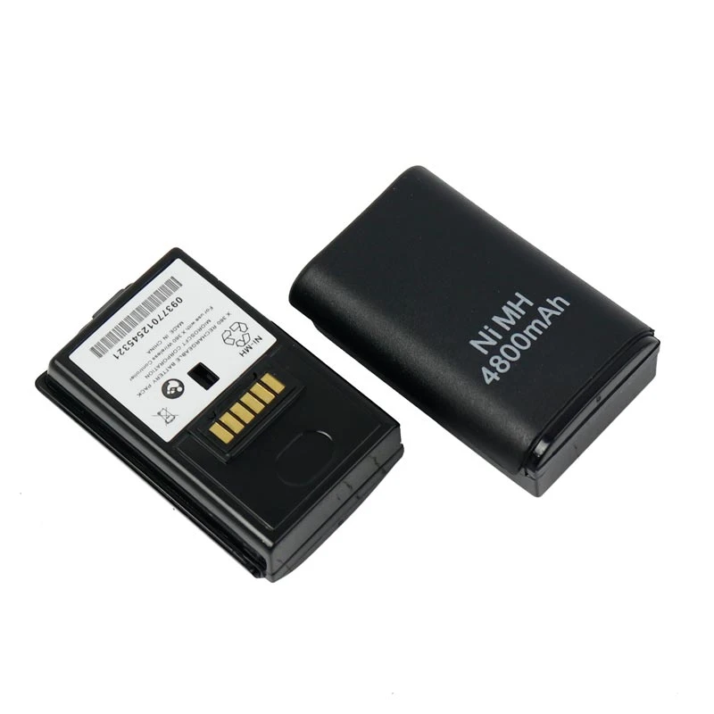 باتری و شارژر دسته بازی 2 کاره XBox 360 NI-MH 4800mAh