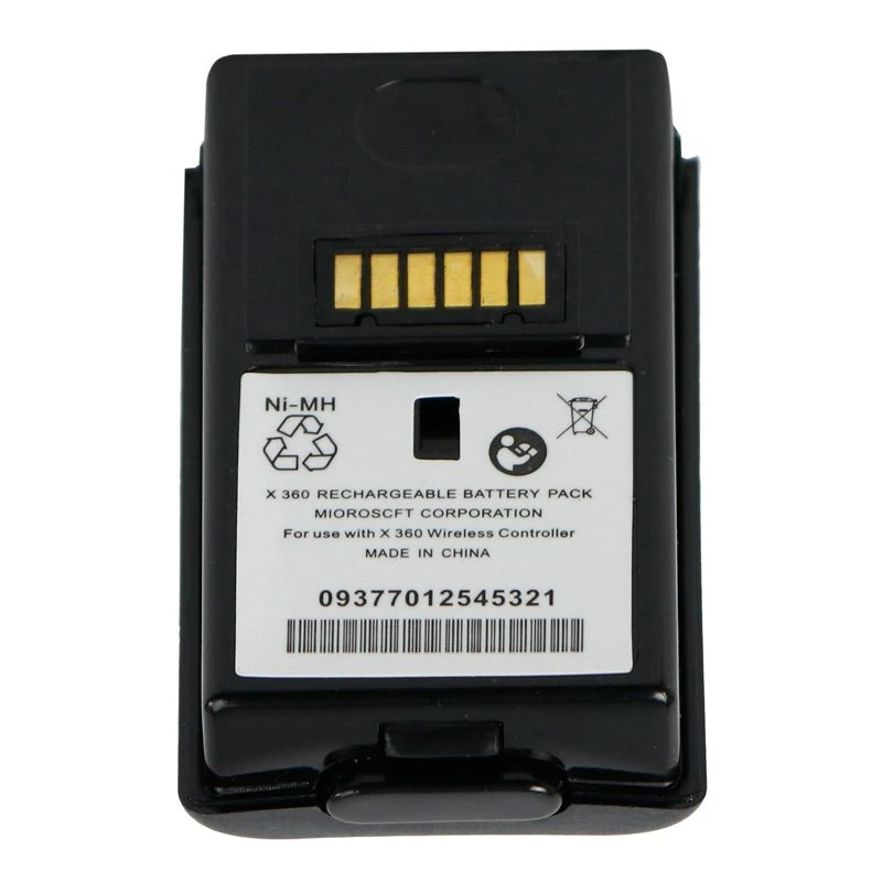 باتری و شارژر دسته بازی 2 کاره XBox 360 NI-MH 4800mAh