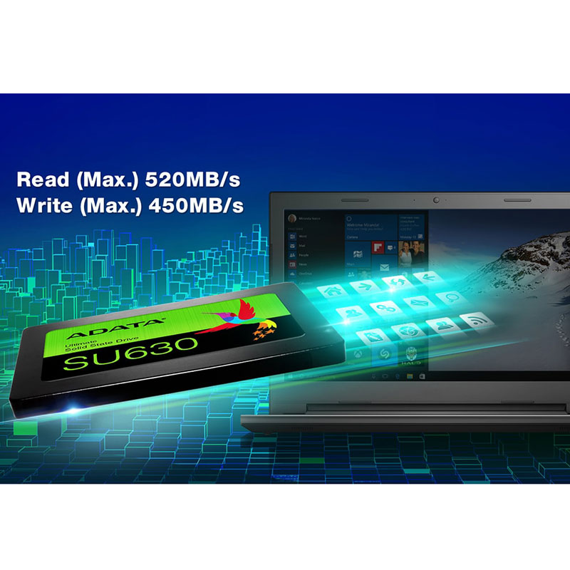 حافظه SSD ای دیتا ADATA Ultimate SU630 1.92TB