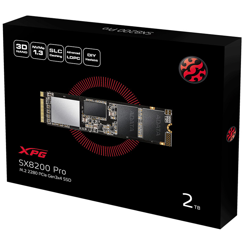 حافظه SSD ای دیتا ADATA XPG SX8200 Pro 2TB M.2
