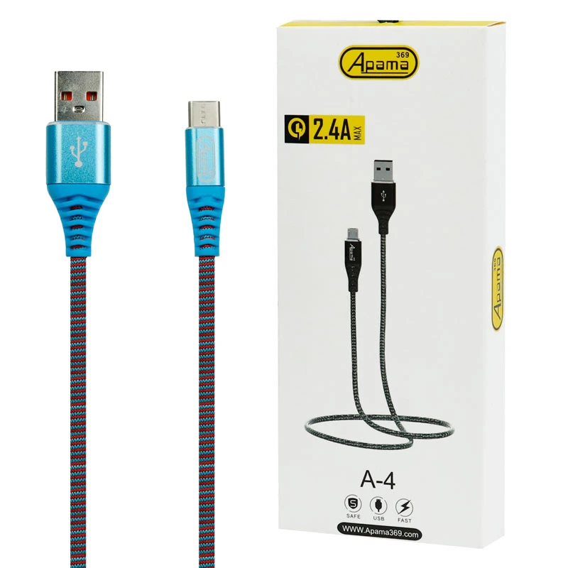 کابل APAMA A-4 Type-C 2.4A 1m