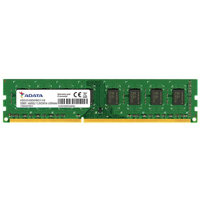 رم کامپیوتر Adata Premier DDR3 8GB 1600MHz CL11 Single