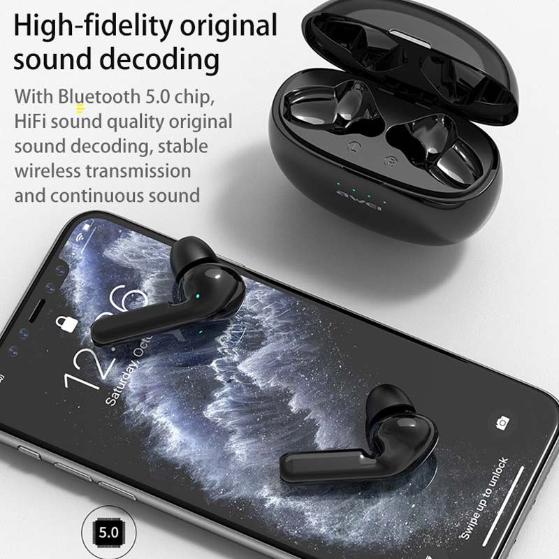 هندزفری بلوتوث دو تایی Awei Earbuds T15