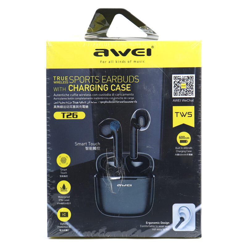 هندزفری بلوتوث دو تایی Awei Earbuds T26