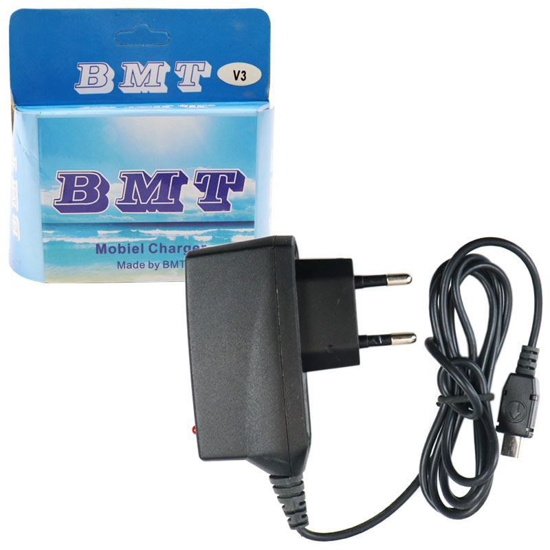 شارژر سیم وصل مینی یو اس بی BMT V3